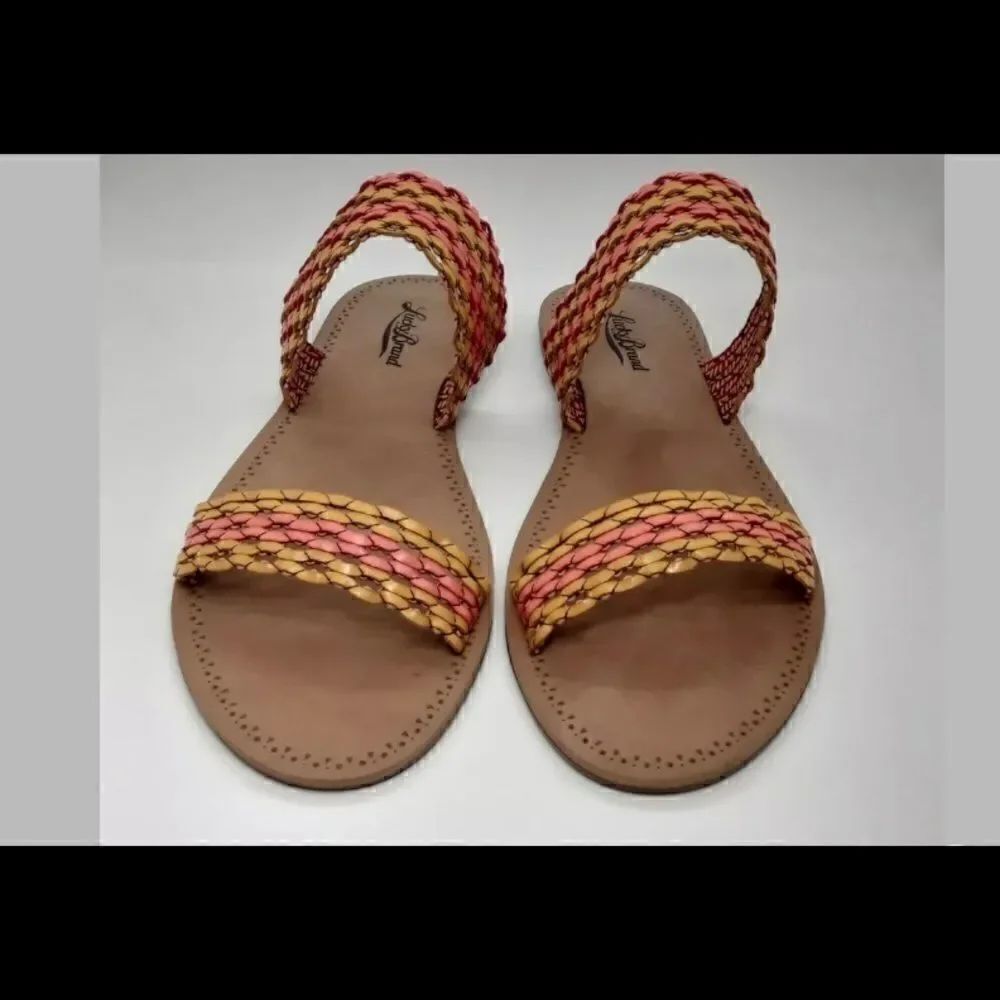 🌹Lucky Brand LK-Alddon Slides Flat Dress Sandal - Picture 3 of 7